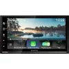 Receptor multimedia para coche Kenwood DMX7722DABS 2 DIN, pantalla táctil de 6,8 pulgadas, DAB+, CarPlay y Android Auto inalámbricos, Wi-Fi, Bluetooth, 4x50 W, negro