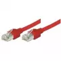Tecline 71902R Cable de red Ethernet Rojo