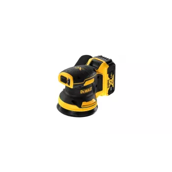 Lijadora excéntrica DeWalt DCW210N sin escobillas 18 V, plato de 125 mm, 8.000–12.000 OPM, 930 g