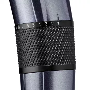 Cortapelos BABYLISS E976E — inalámbrico recargable, 26 ajustes de longitud, 0,5 mm–25 mm, cuchilla de 40 mm, cuchillas de titanio/acero inoxidable, 60 min de autonomía