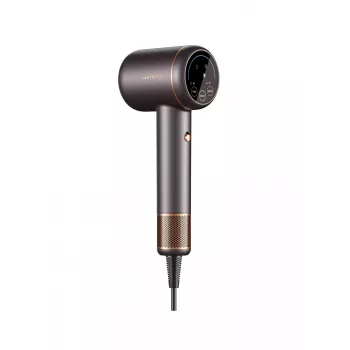 Secador de pelo Jimmy F8 1600 W, 3 ajustes de temperatura, función iónica, accesorio difusor, gris