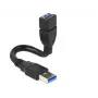 Cable USB DeLOCK 0,15 m 2xUSB3.0-A