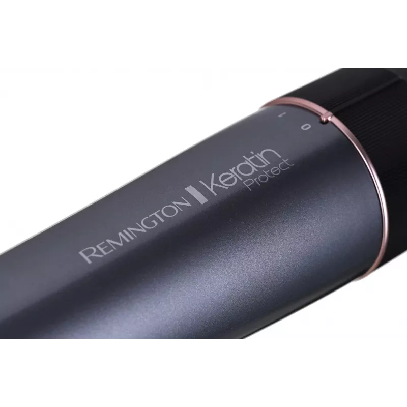 Cepillo de aire caliente Remington AS8810 — 1000 W, tecnología de vapor, cepillo de 4–5 cm, 2 niveles de calor/velocidad, cable de 3 m, opción inalámbrica