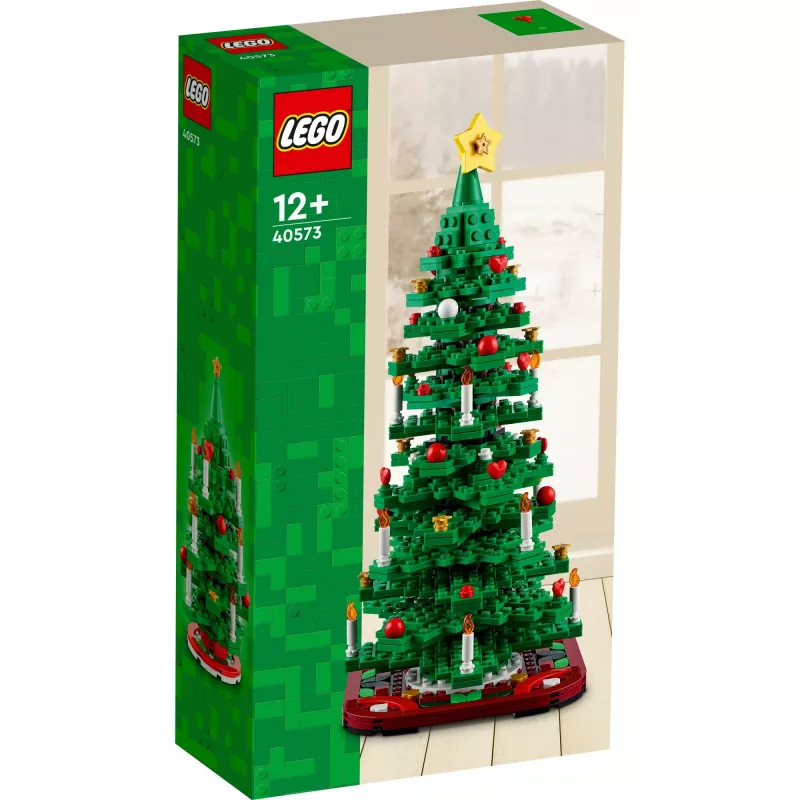 LEGO Árbol de Navidad Set 40573 — modelo de exposición de temporada, mini construcción decorativa