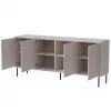 Cómoda 4D ABI 200x45x88 cashmere mate