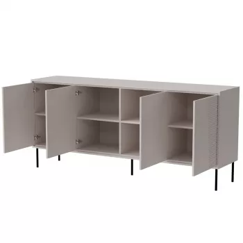 Cómoda 4D ABI 200x45x88 cashmere mate