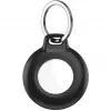 Belkin Secure Holder soporte con llavero para Apple AirTag, resistente al agua, negro (4 uds.)