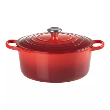 Le Creuset Signature Olla redonda 20 cm rojo cereza (21177200602430)