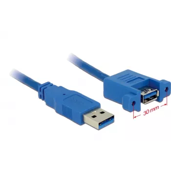 Cable USB DeLOCK USB 3.0 A 1 m 85112