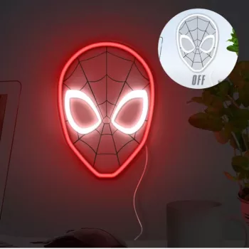 Luz LED de neón para pared Paladone Spiderman