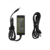 Adaptador de corriente Green Cell AD76P 45W para portátiles Lenovo, 20V 2,25A, de CA a CC, entrada 100–240V, negro