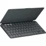 Teclado Logitech Keys-To-Go 2 universal Bluetooth AZERTY francés Graphite