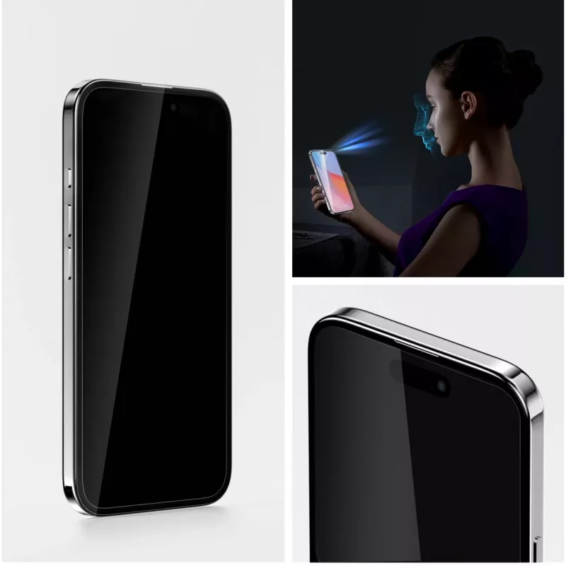 4smarts Second Glass con marco de montaje para Apple iPhone 16 Plus