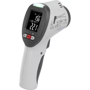VOLTCRAFT IR-SCAN-350RH/2 Termómetro infrarrojo óptica 20:1 -50 a +380 °C pirómetro, escáner de punto de rocío (IR-SCAN-350RH/2)
