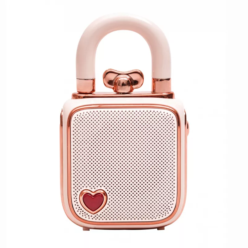 Altavoz portátil mono Divoom LoveLock rosa