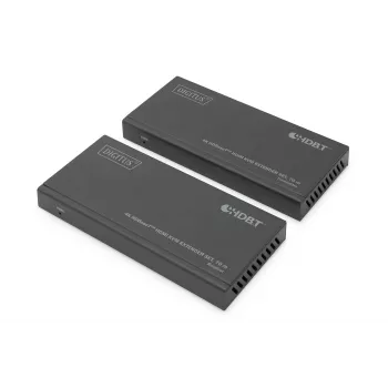 Set extensor KVM Digitus 4K HDBaseT HDMI 70 m por cable