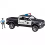 Vehículo de juguete Polizei-Pickup BRUDER RAM 2500 Police 02505 – modelo a escala, vehículo de juguete