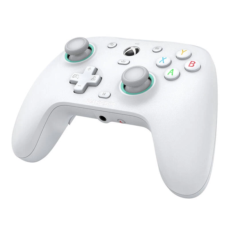 Mando USB con cable GameSir G7 SE Blanco para Xbox One, Xbox Series X/S cable USB‑C 3 m D-pad silenciamiento de micrófono botón de modo