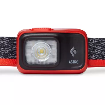 Linterna frontal Astro 300, Luz LED naranja