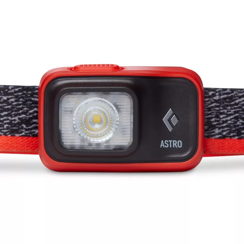 Linterna frontal Astro 300, Luz LED naranja