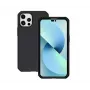 Mobilis SPECTRUM - cubierta trasera para teléfono móvil - duradera - reciclada, antimicrobiana - Impacthane - negro sólido - para Apple iPhone 14 Pro Max (066031)