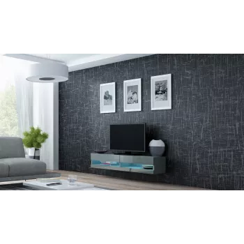 Soporte de TV Cama VIGO nuevo 30/140/40 gris/gris brillante