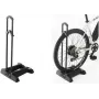 Soporte para bicicleta FISCHER 10446 — aparcabicicletas de 1 plaza, plástico y aluminio, negro