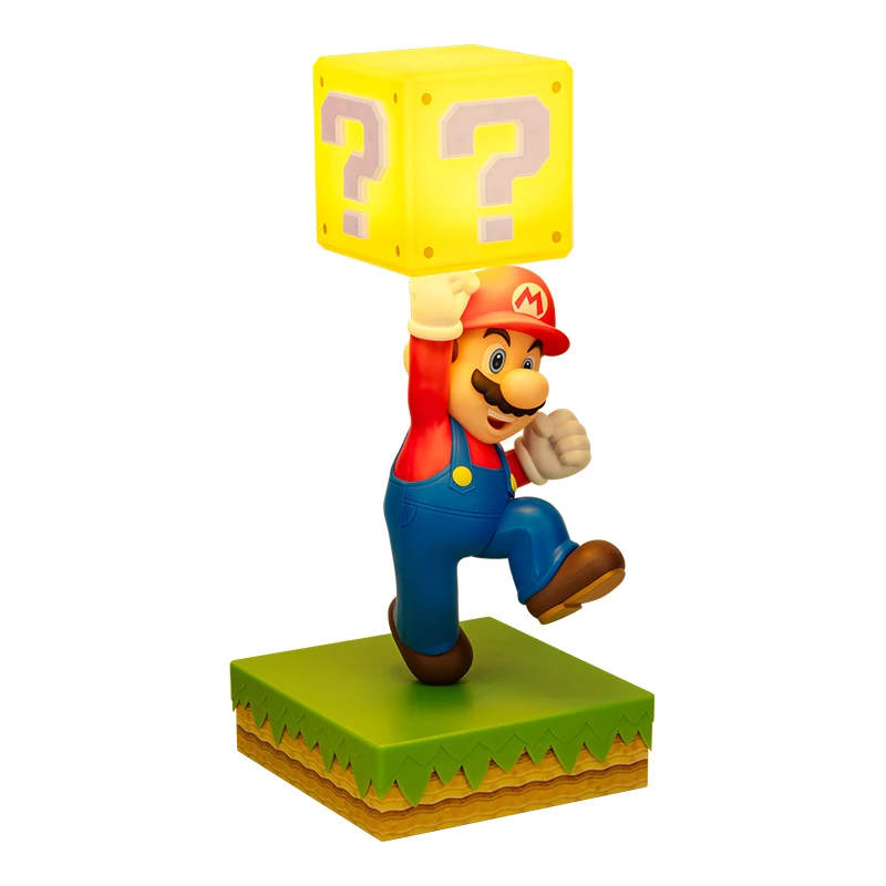 Lámpara de mesa Paladone Super Mario Diorama Light — diorama decorativo iluminado para escritorio o estantería