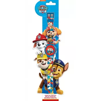 Reloj de pulsera Kids Euroswan Paw Patrol modelo PW19943 — reloj infantil analógico/digital