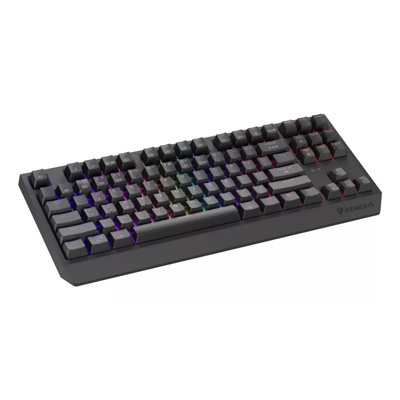 Teclado gaming GENESIS Thor 230 TKL USB + RF Wireless + Bluetooth QWERTY US English Negro