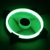 Ventilador RAIJINTEK IRIS 14 Rainbow RGB-LED 140 mm, set de 2 con controlador