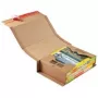 ColomPac CP020.12.020 - embalaje flexible - embalaje para libros de cartón ondulado - 325 x 250 x 80 mm - marrón - 1 paquete = 20 uds. (CP020.12.020)
