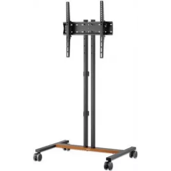 Soporte de montaje con carro Manhattan para televisores y monitores, para pantallas: 34