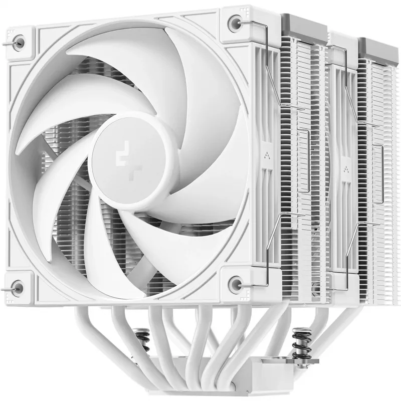 Disipador de aire para procesador DeepCool AK620 G2 WH, ventilador de 120 mm, compatible con LGA1700/1200/115x y AM4/AM5, blanco