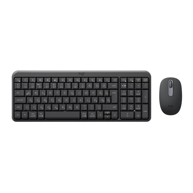 Conjunto de teclado y ratón inalámbrico Logitech MK250 Compact