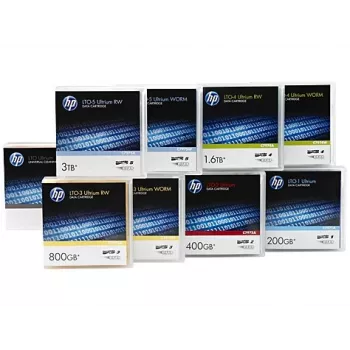 Cinta de datos sin grabar HPE LTO-7 Ultrium WORM 15 TB