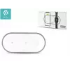 Cargador inalámbrico 3 en 1 Devia V4 10W — para smartphone, Apple Watch, auriculares