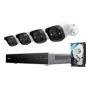 Grabador de seguridad NVR Eufy E40 — entrada 4K de 8 canales, HDD de 2 TB (ampliable a 16 TB), negro/gris/blanco