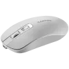 Ratón CANYON MW-18 inalámbrico recargable blanco perla