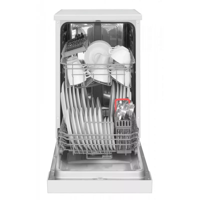 Amica DFM41E6qWMG lavavajillas de libre instalación, 10 cubiertos, 6 programas, 49 dB, clase energética E, blanco