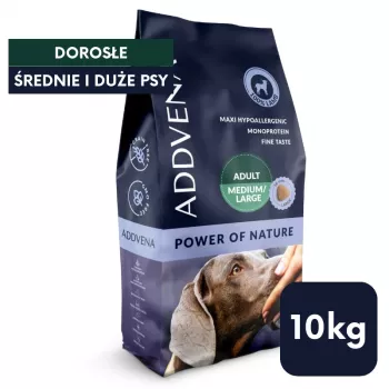 ADDVENA Power of Nature Adult Medium/Large Lamb - pienso seco para perros - 10 kg