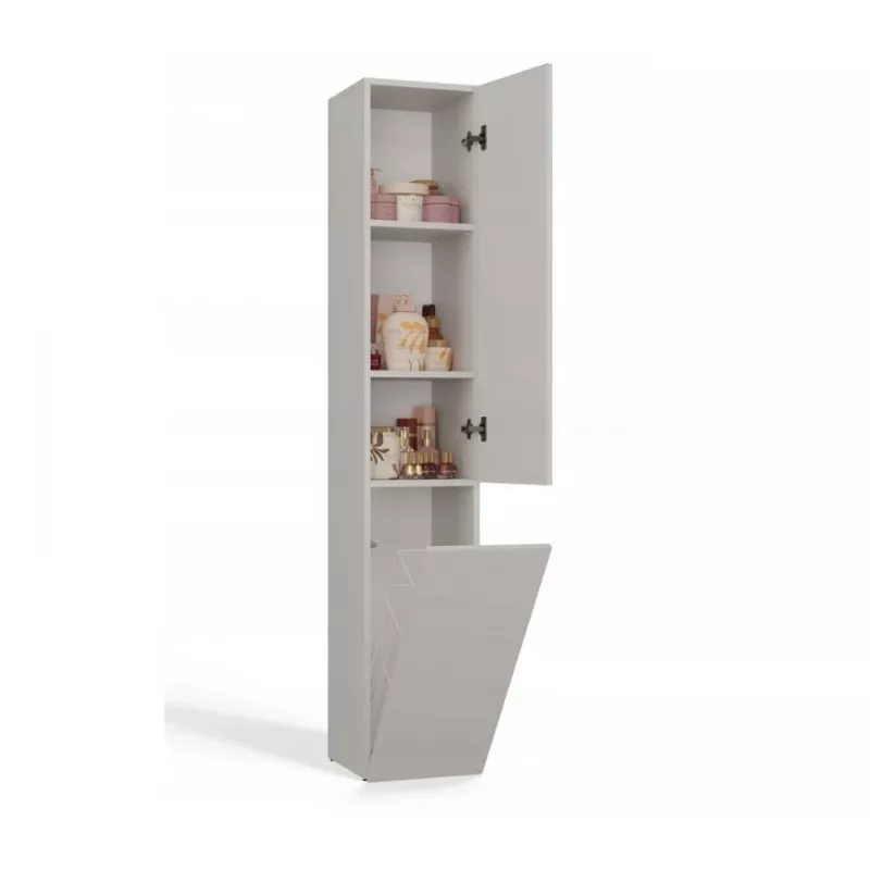 Armario de baño alto con cesta Top E Shop NEL IV Kaszmir