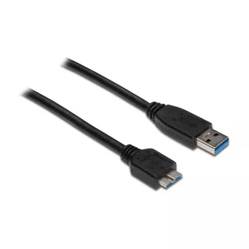 Cable de conexión USB 3.0 conector A a conector Micro B, negro, 0,2 m, Good Connections® (2710-MB002)