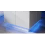 Mesita de noche Cama REJA azul claro