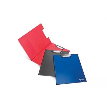 Tabla con pinza Forpus, plegable, A4, rojo