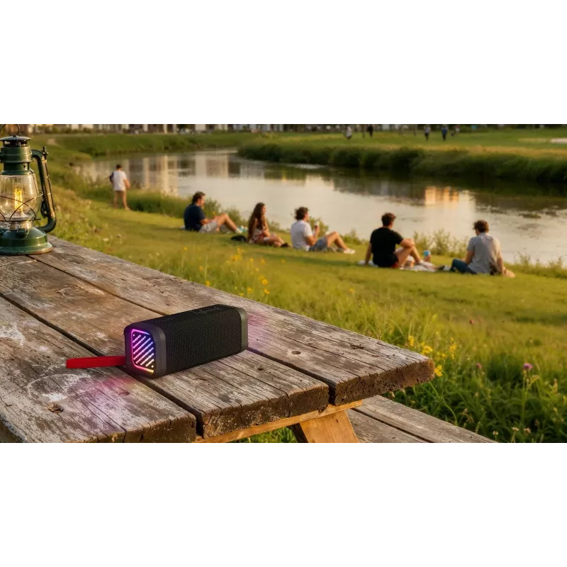 Sistema de altavoces portátil 2.1 Philips TAS2000B/00 negro, 10 W RMS, altavoz de 4,8 cm, Bluetooth, IPX5