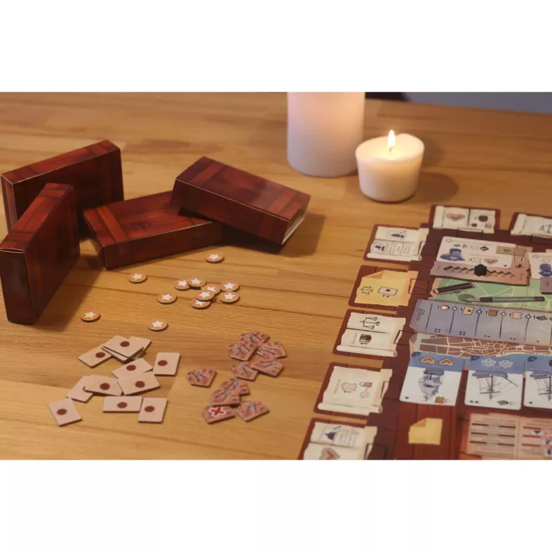 Deep Pint Games Rival Cities, juego de mesa