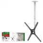 Barkan 3500 soporte de techo para TV, totalmente articulado, 13-65", 40 kg, blanco