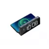 Despertador digital Denver ECQ-103MK2 negro pantalla LED a pilas