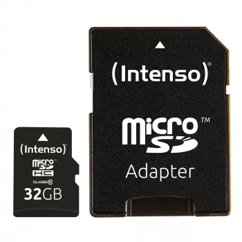 MEMORIA MICRO SDHC 32 GB C10/MIT CON ADAPTADOR 3413480 INTENSO